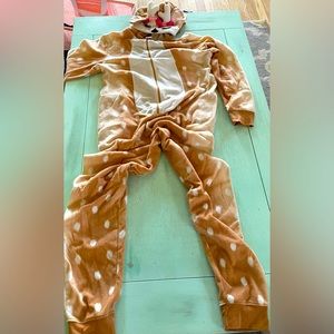 Fuzzy Deer Costume